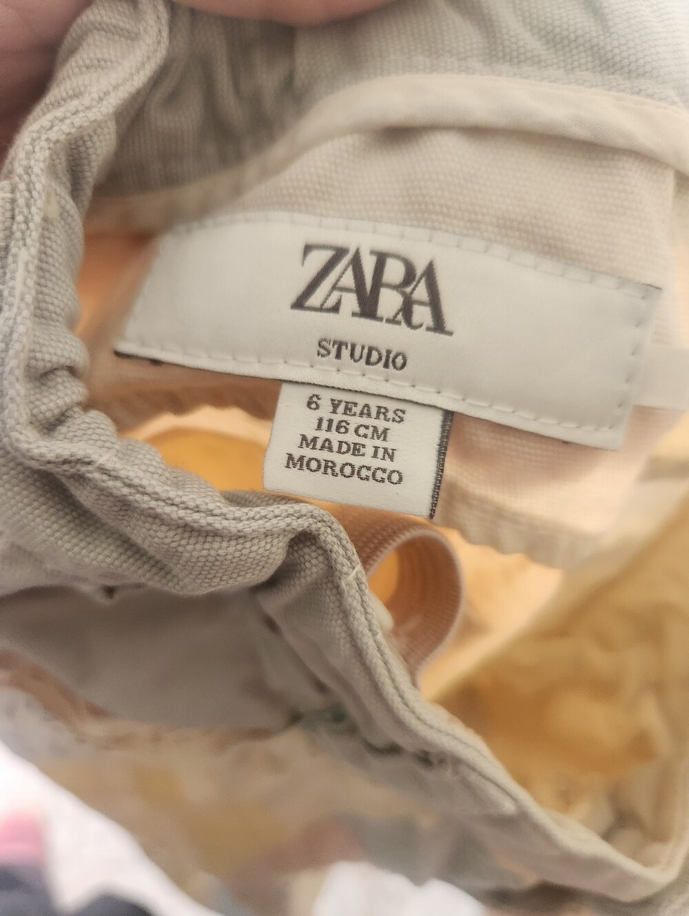 Zara Patchwork Pants - Picture 2 of 2